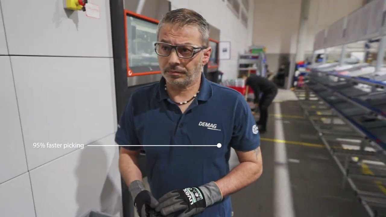 How Demag streamlined small item handling with Agilon for 95% faster picking