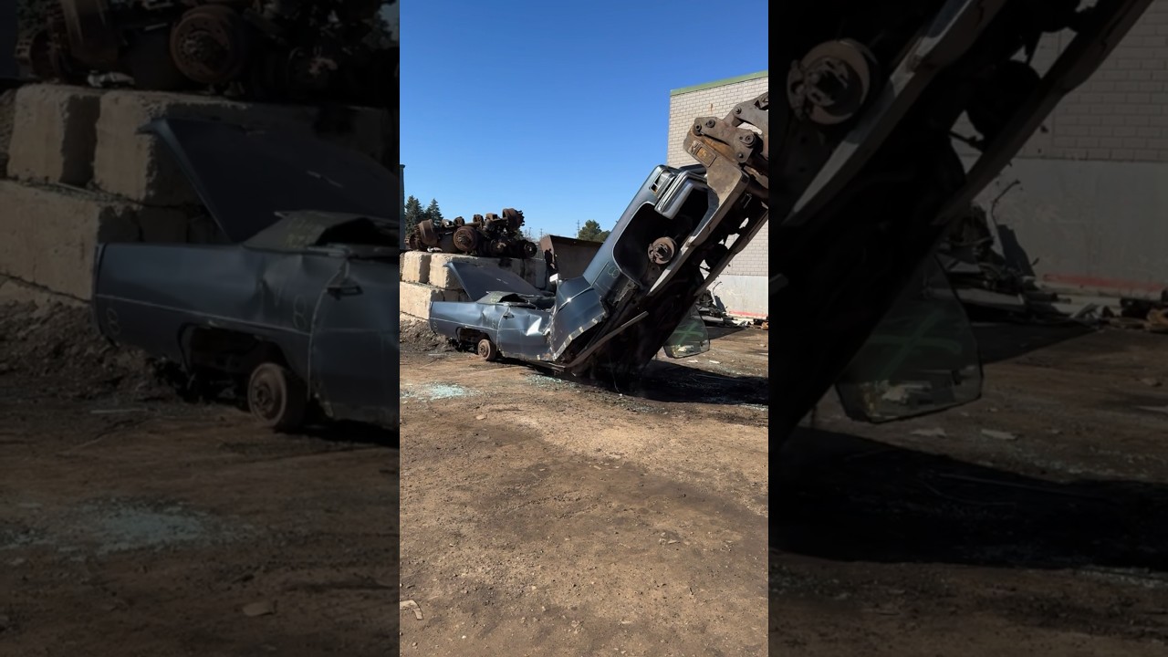 Cadillac Fleetwood Series 75 Limo - after 257 days, it&rsquo;s time for the car crusher !