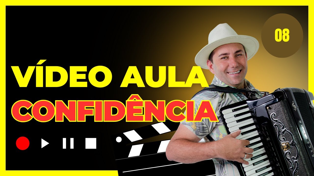 VÍDEO AULA - Confidência - #sanfona #acordeon