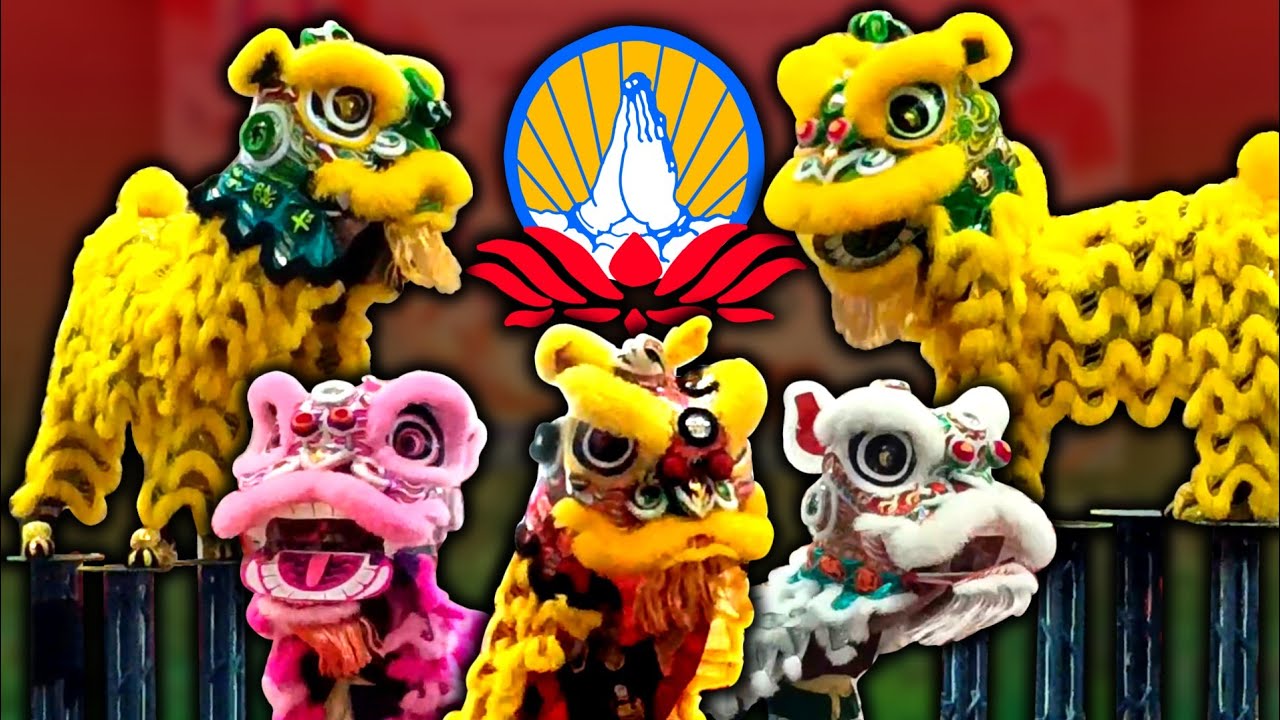 2026 Acrobatic Lion Dance Performance by Team Pu Zhao Shi at Tawau Community Hall