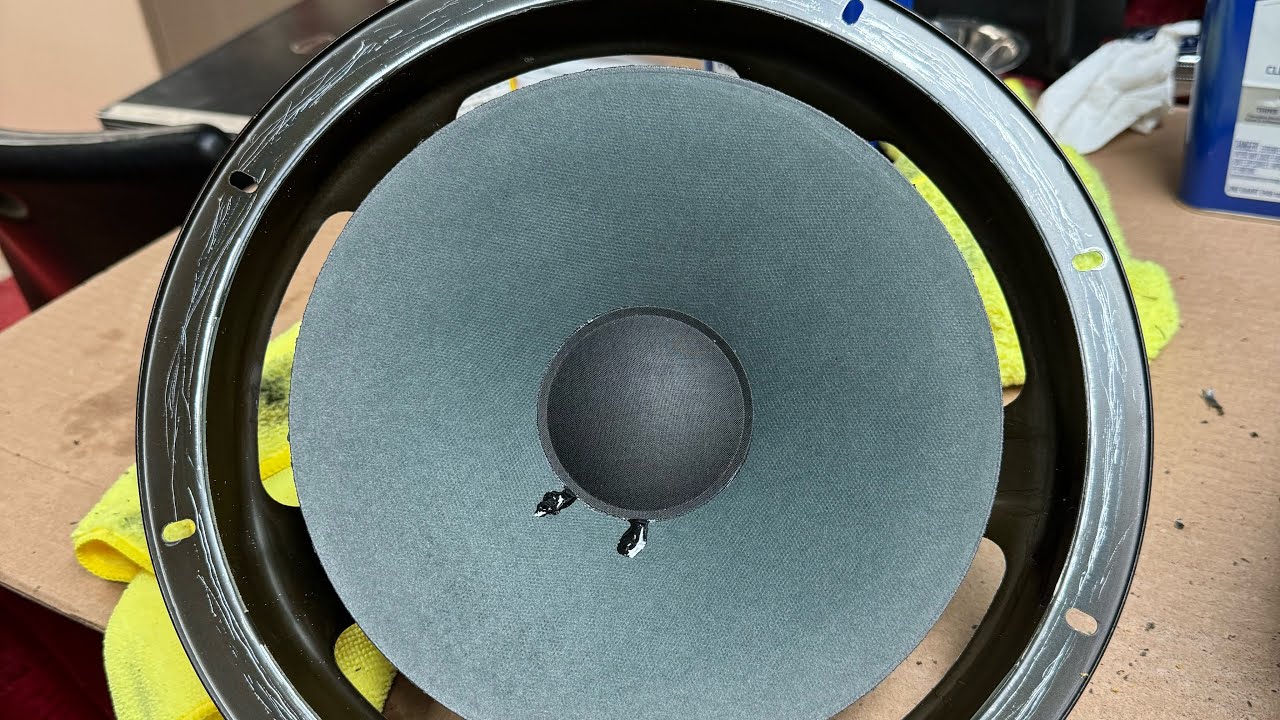 How to Refoam The Carver Amazing Speakers