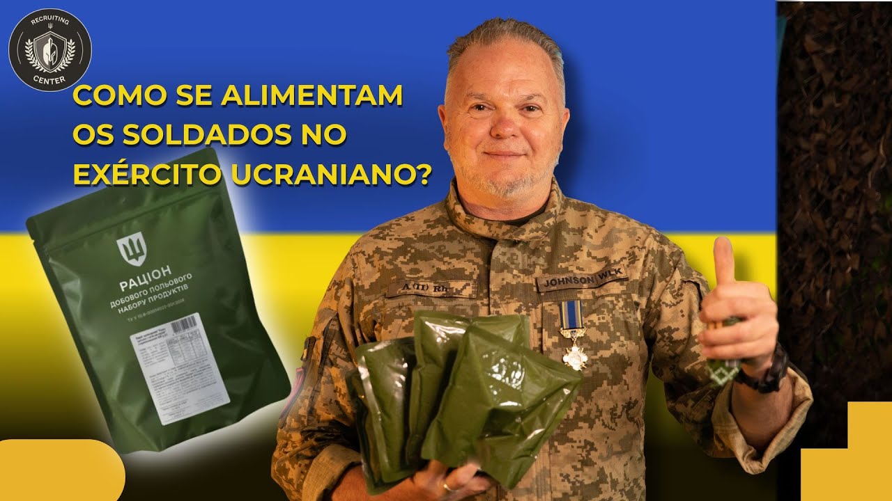Como se alimentam os soldados no Exército Ucraniano?