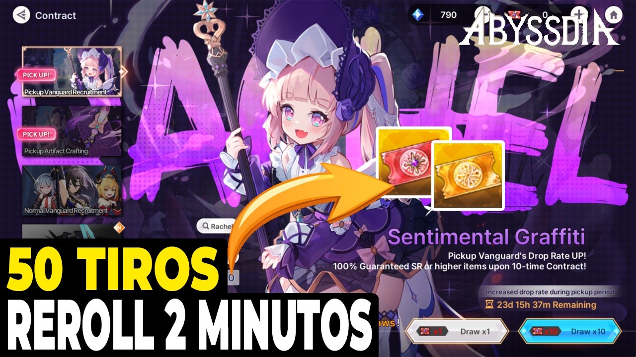 Reroll Super Rápido em Abyssdia: Como Ganhar +50 Tiros e os Melhores Personagens!