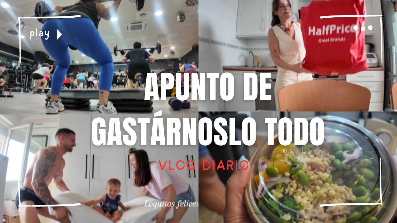 VUELVO AL DEPORTE 🏋🏽‍♀️ + SUPER HAUL 🛍️ + PROBAMOS UN NUEVO RESTAURANTE A DOMICILIO 🍚