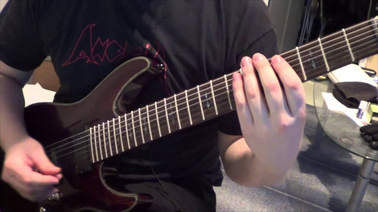 Amoral - Distract guitar cover