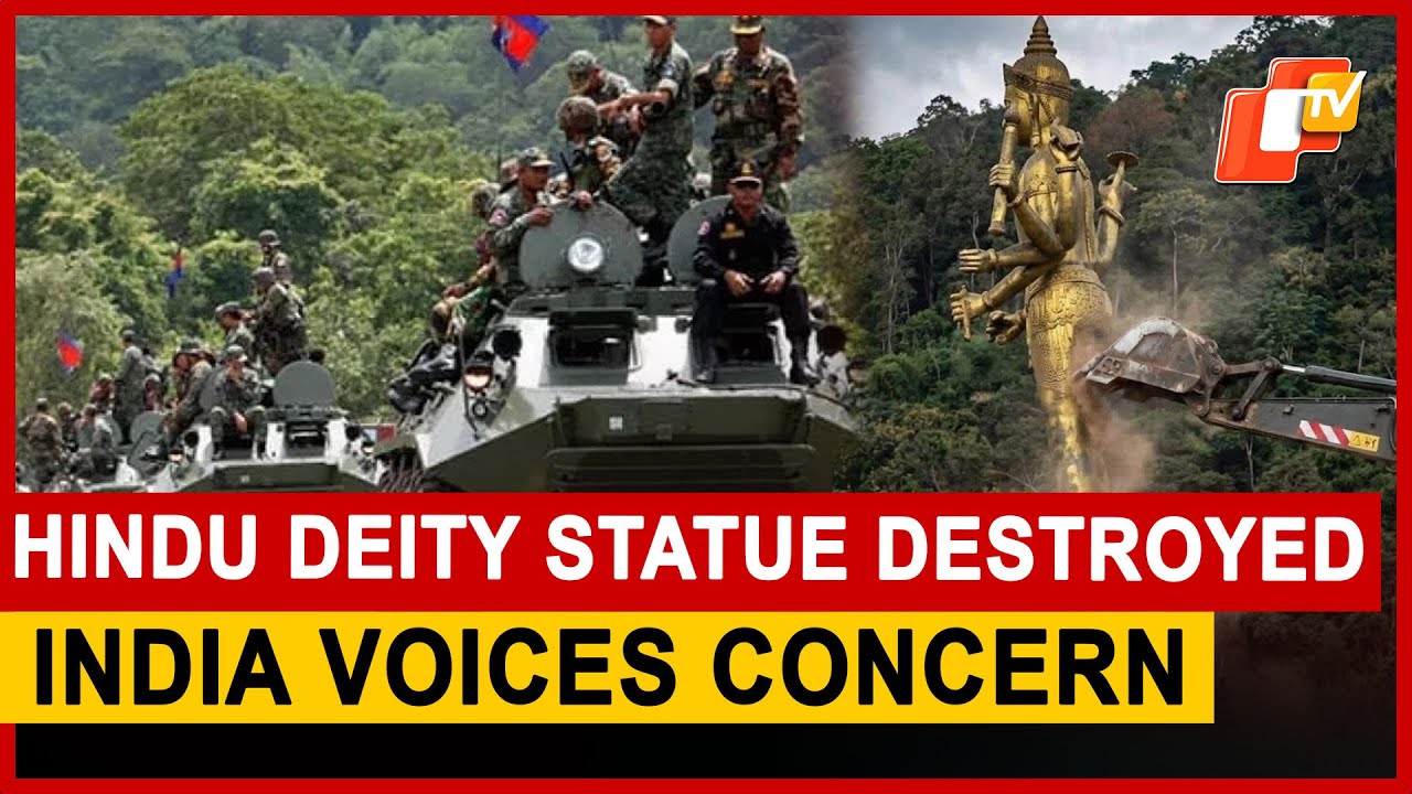 India Expresses Concern Over Demolition Of Hindu Deity&rsquo;s Statue Amid Thailand&ndash;Cambodia Conflict