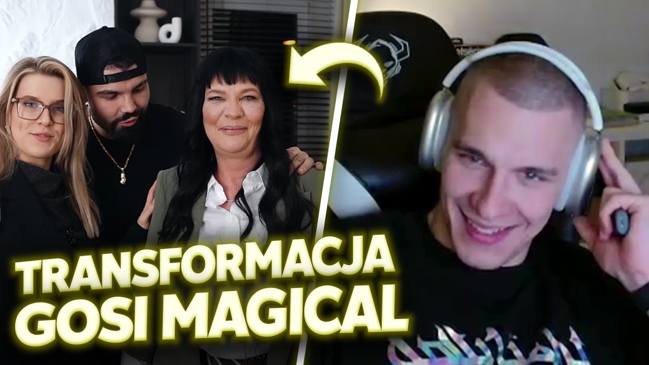 włodar ogląda metamorfozę gosi magical