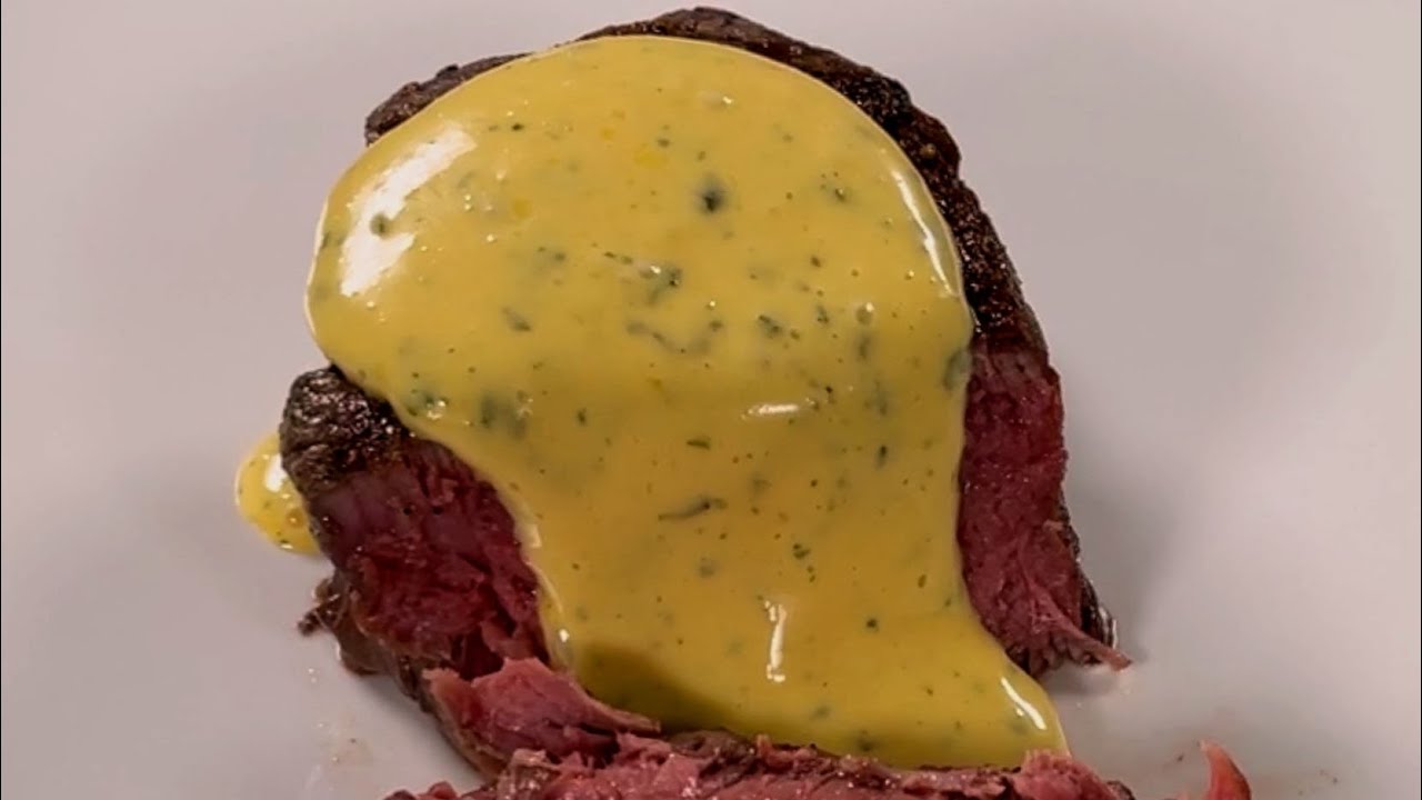 SAUCE BÉARNAISE with 100% successrate | best sauce for beef | AxCooking