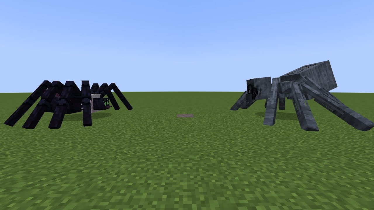 Arachnarch vs Reworked Ragno [Minecraft 1.20.1] |mob battle|