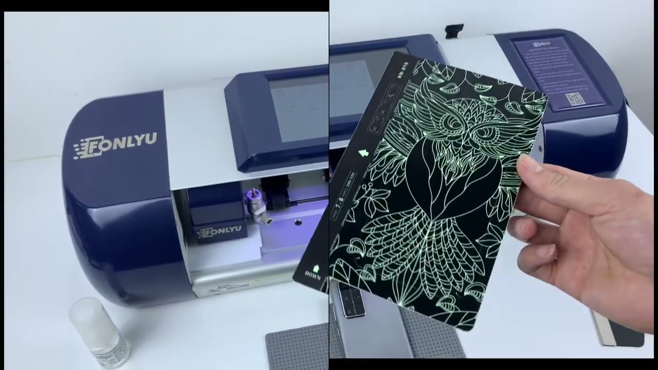 Mobile Phone Back Film Custom Cutting - New Arrival Novelty Fluorescent Film #Fonlyu