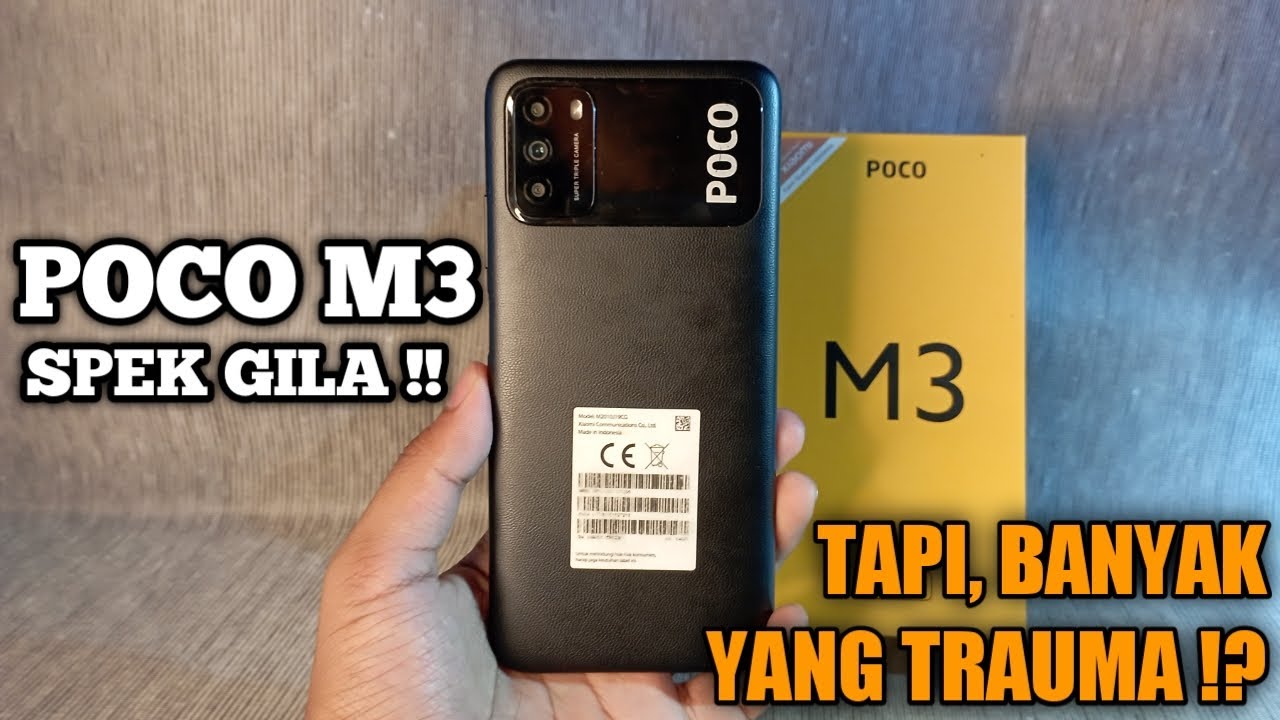 Bikin Trauma || POCO M3 4/64 DI PENGHUJUNG TAHUN 2022 | Review | Post gadget