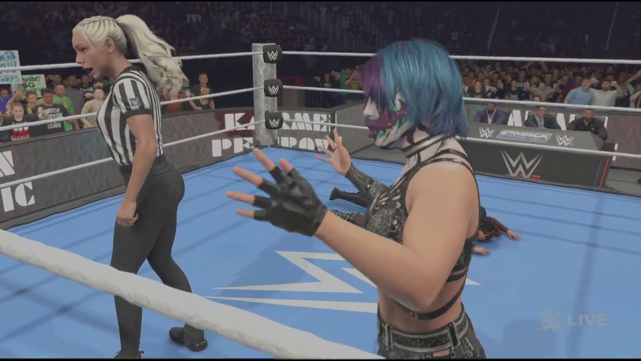 WWE2K26 Roxanne Perez Vs. Asuka,Jordynne Grace attacks Roxanne + Karmen Petrovic debuts on Smackdown