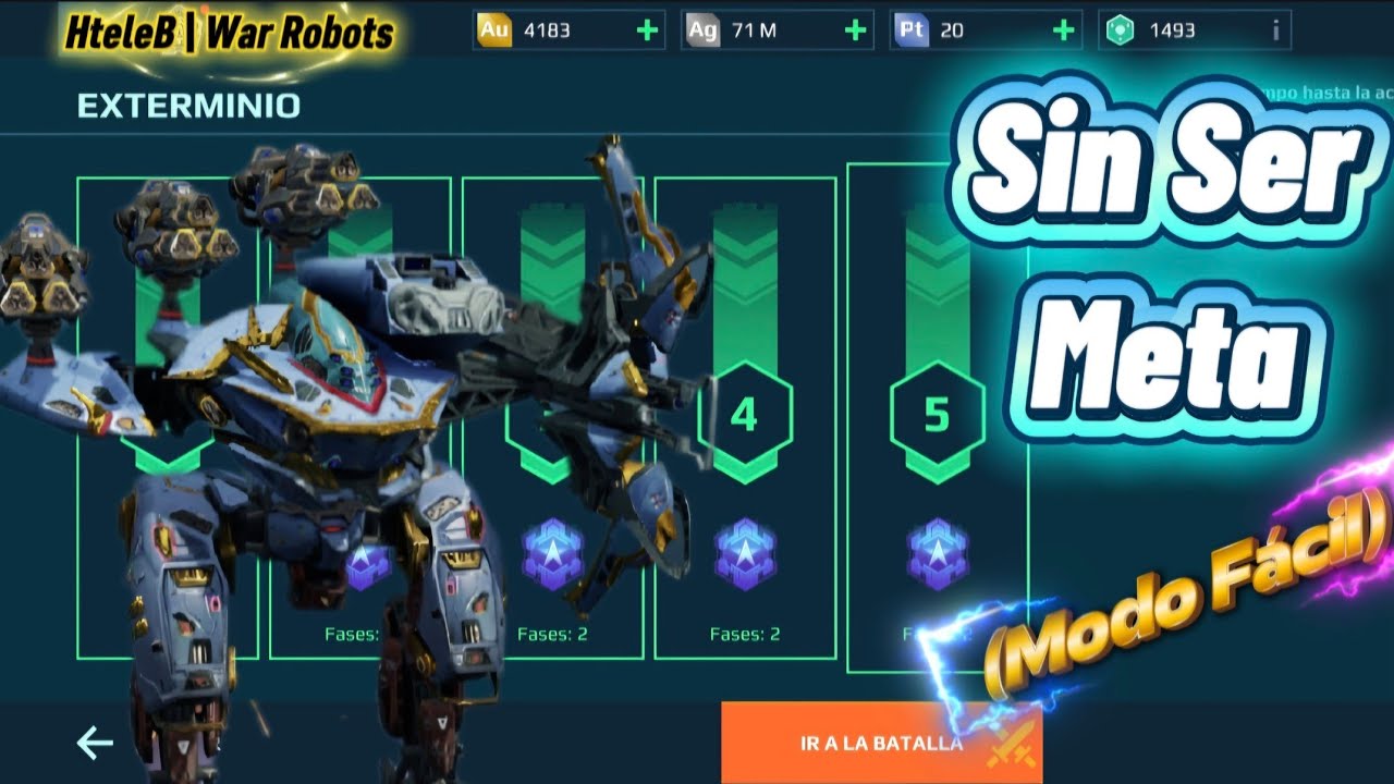 Setup definitivo para el Coto de Caza | Guía misiones 4 y 5 – War Robots [WR]