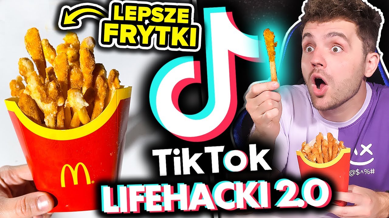 Testujemy PYSZNE CHRUPIĄCE LIFEHACKI z TikToka!