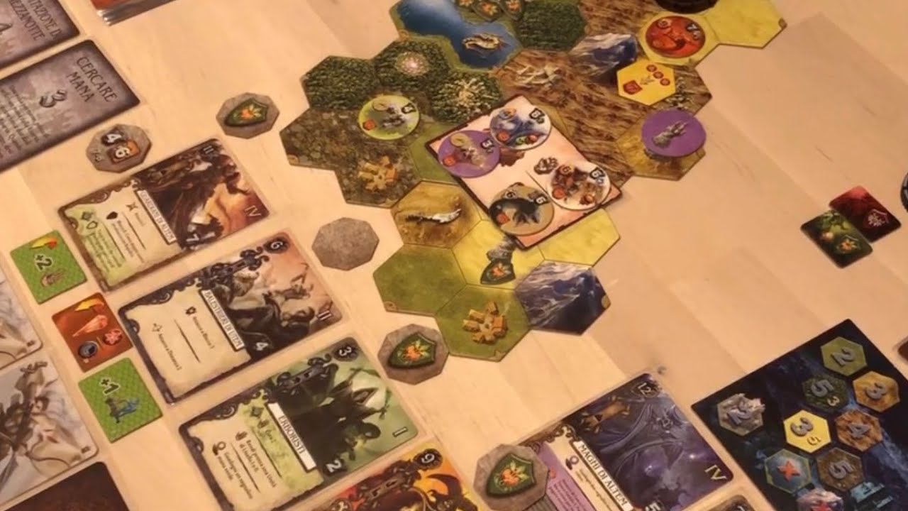 Mage Knight gameplay ita