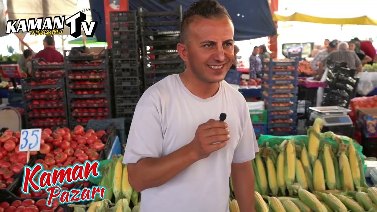 Kaman Pazarı #4k | Renkli Anlar  | Özkan Ocak ile 4K Gezi#Kaman #Kırşehir #PazarVlog #ÖzkanOcak