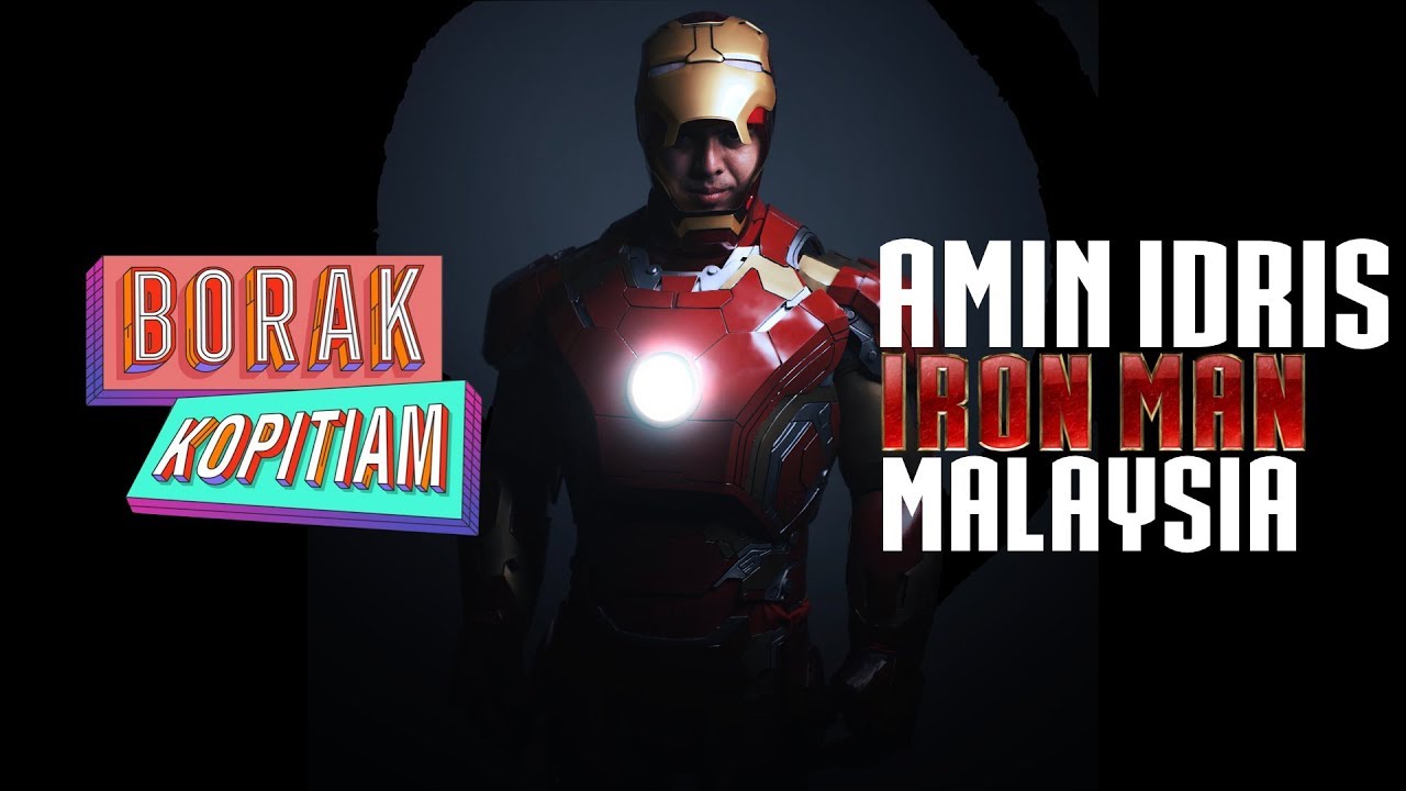 AMIN IDRIS IRON MAN MALAYSIA - Borak Kopitiam TV3