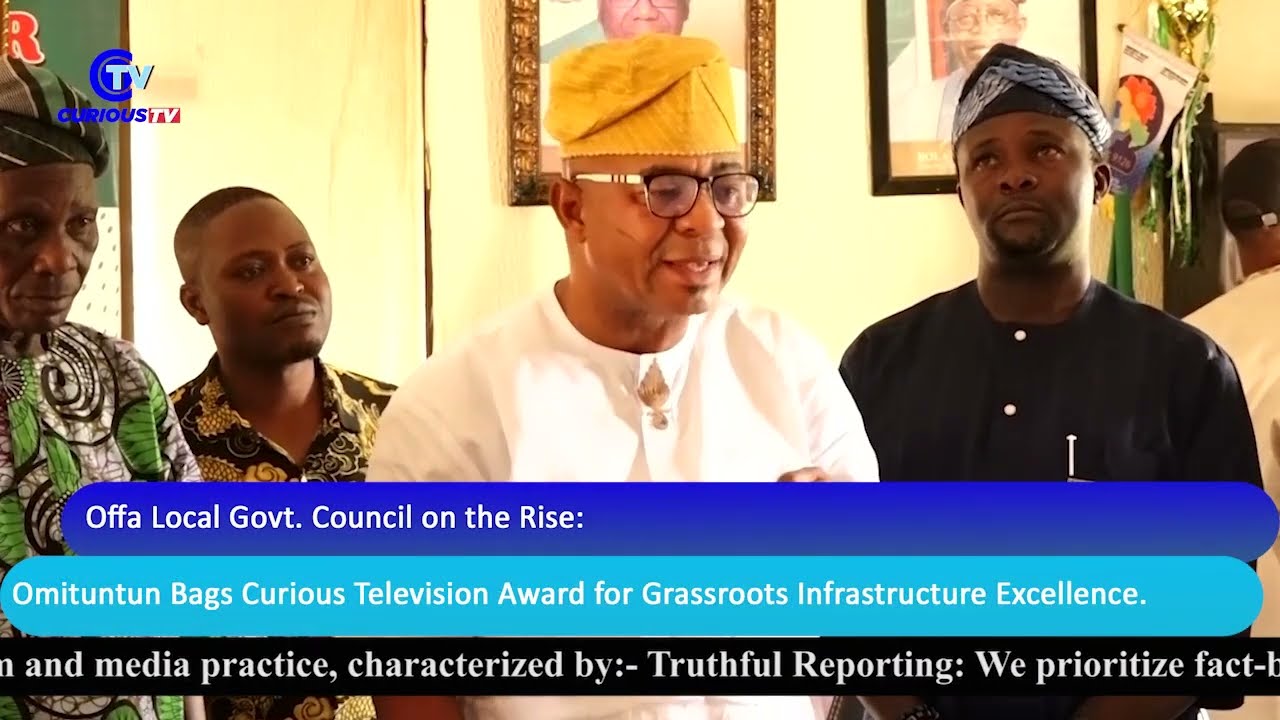 Offa On The Rise: Omituntun Bags Curious Television Award for Grassroots Infrastructure Excellence