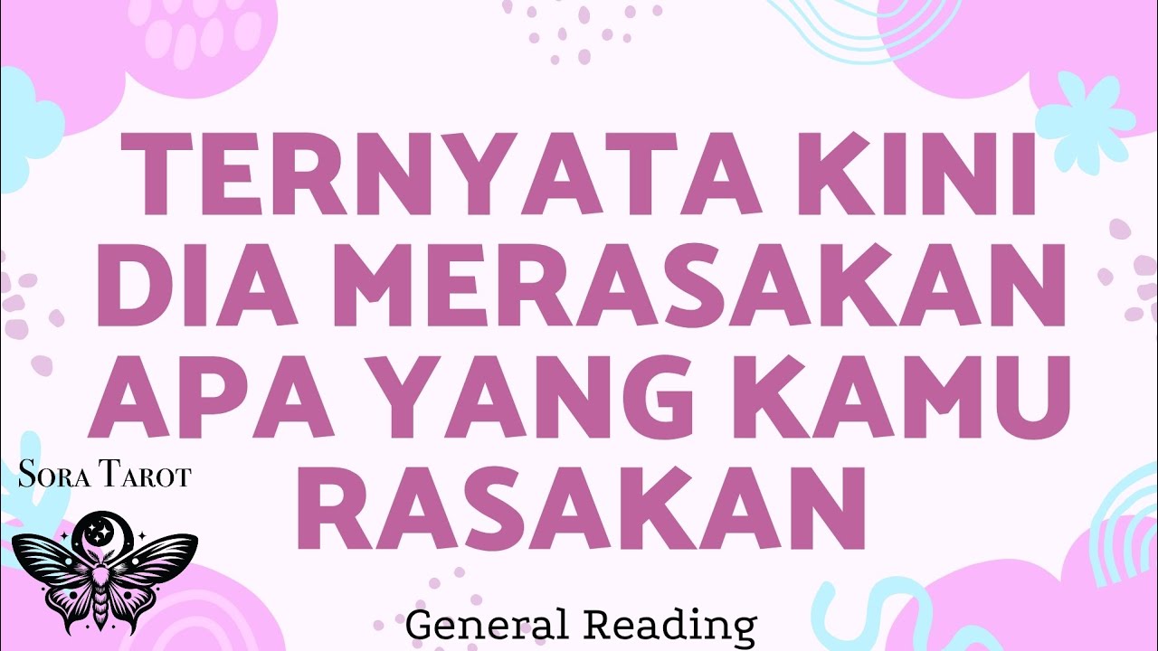 KINI DIA RASAKAN YANG KAMU RASAKAN