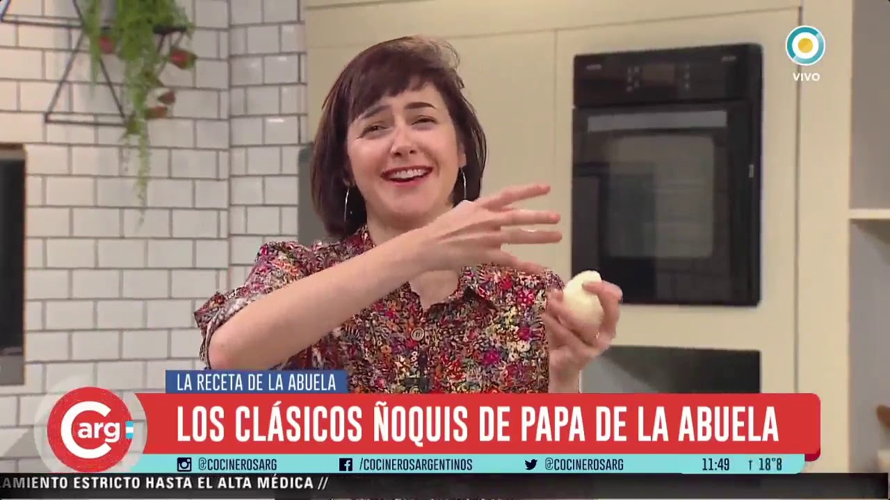 LA RECETA DE LA ABUELA - ÑOQUIS DE PAPA