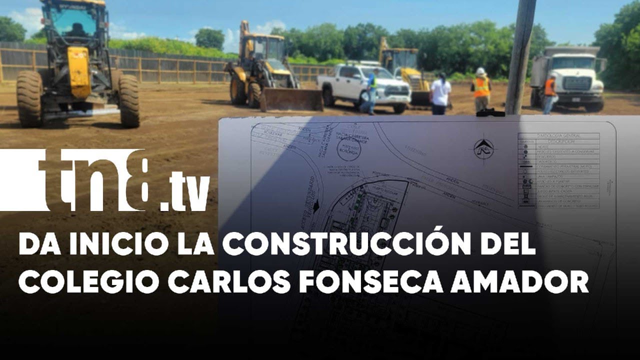 Da inicio la construcción del Colegio Carlos Fonseca Amador, en Managua