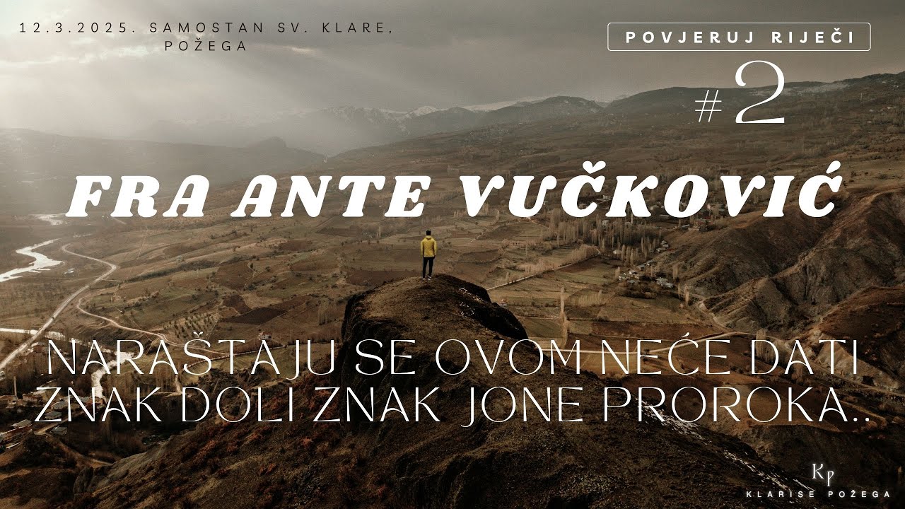 Fra Ante Vučković - Od čega Jona boluje?