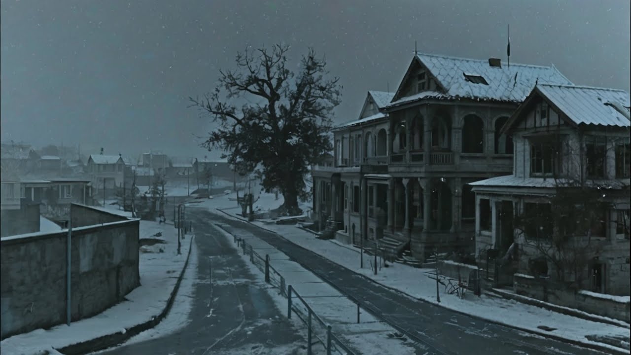 Grey Forgotten City — Dark Academia Melancholic Piano Music for Study & Reflection, Nostalgic Music
