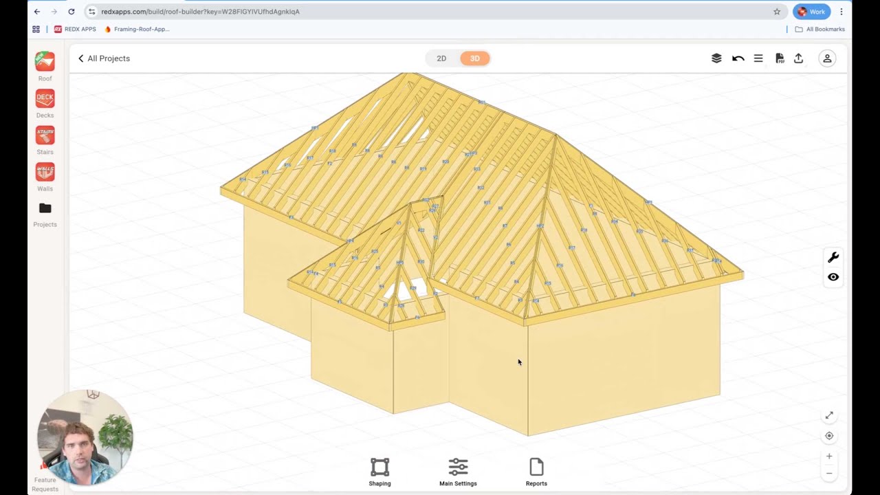 Working With Different Roof Heights - RedX Roof App Tutorial