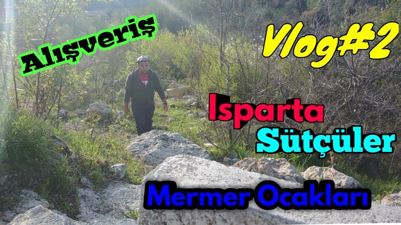 Isparta Sütçüler Birlikte Çarşıya Gidelim | Şehirden Köye Göç - Köy Hayatı