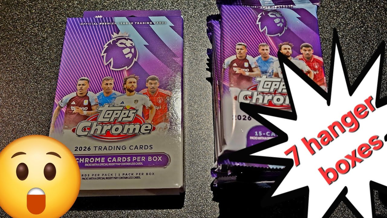 I OPENED 7 TOPPS CHROME HANGER BOXES AND PULLED A NUMBERED /5!!!!
