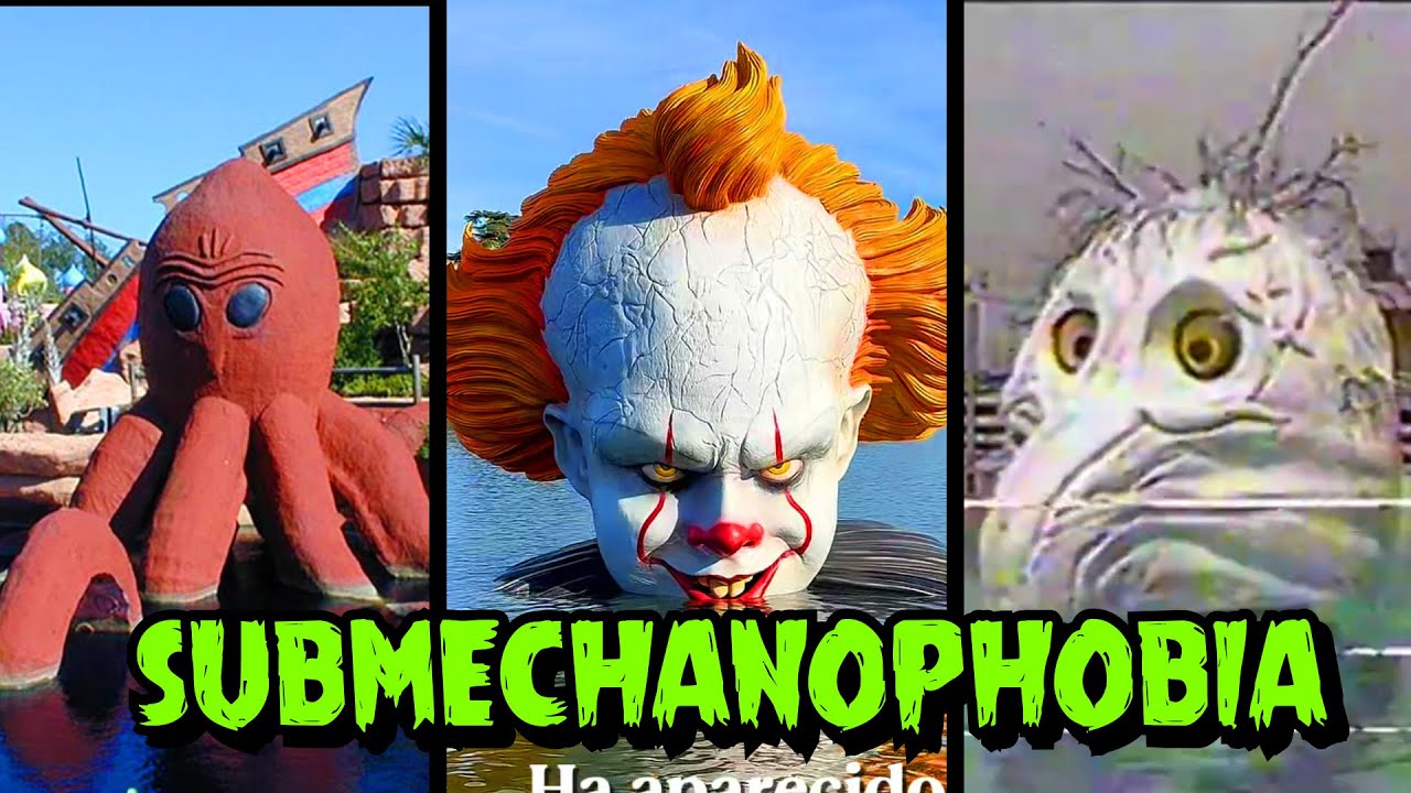 Top SCARIEST Underwater Animatronics! SUBMECHANOPHOBIA