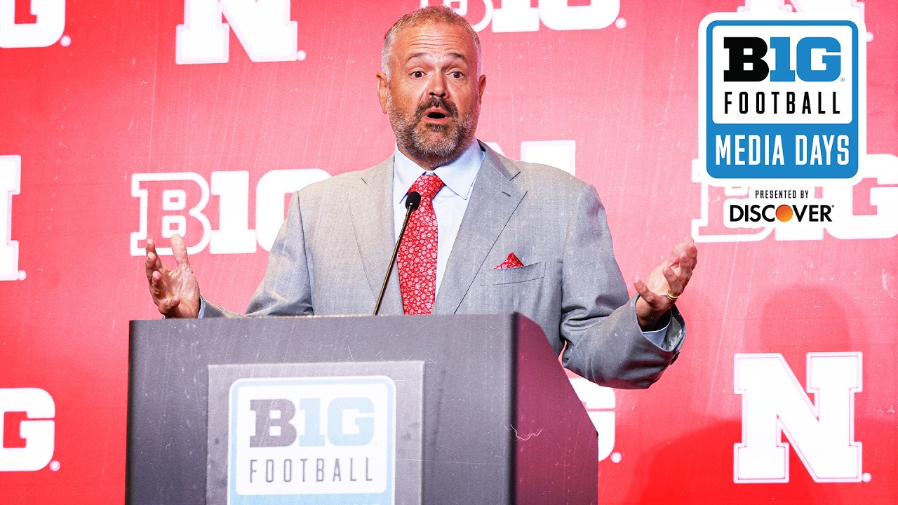 Inside Matt Rhule's Vision for the Cornhuskers this Season | 2026 Big Ten Football Media Days