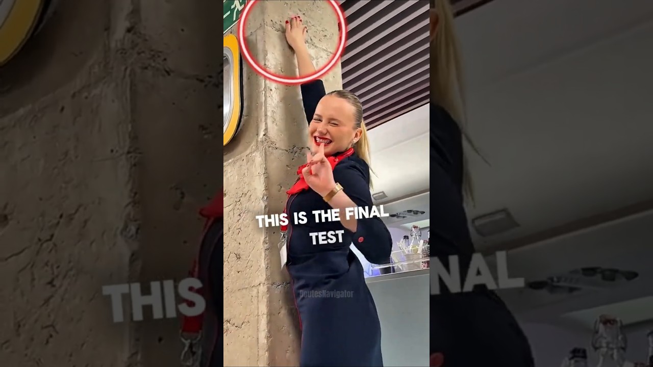 The Final Test Before Becoming Flight Attendant