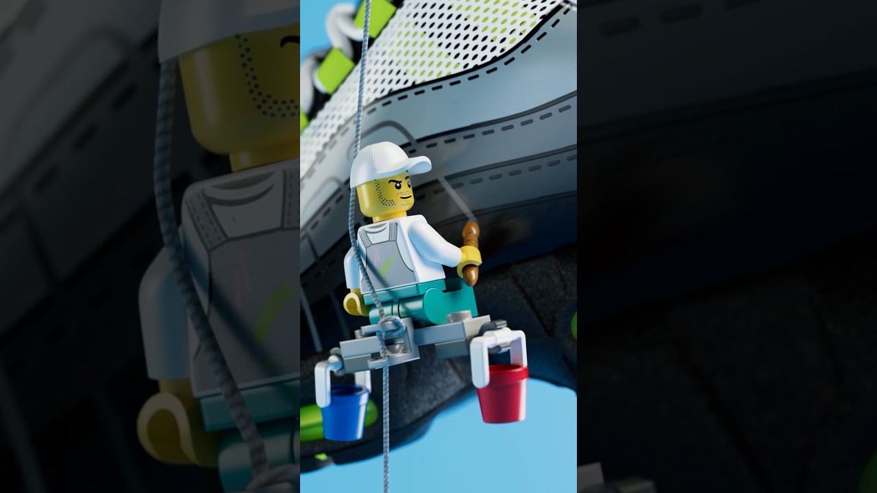 Oh no...LEGO&reg; Minifigures snuck into the Nike Air Max lab again. 🫧😑 Available March 28 | Nike