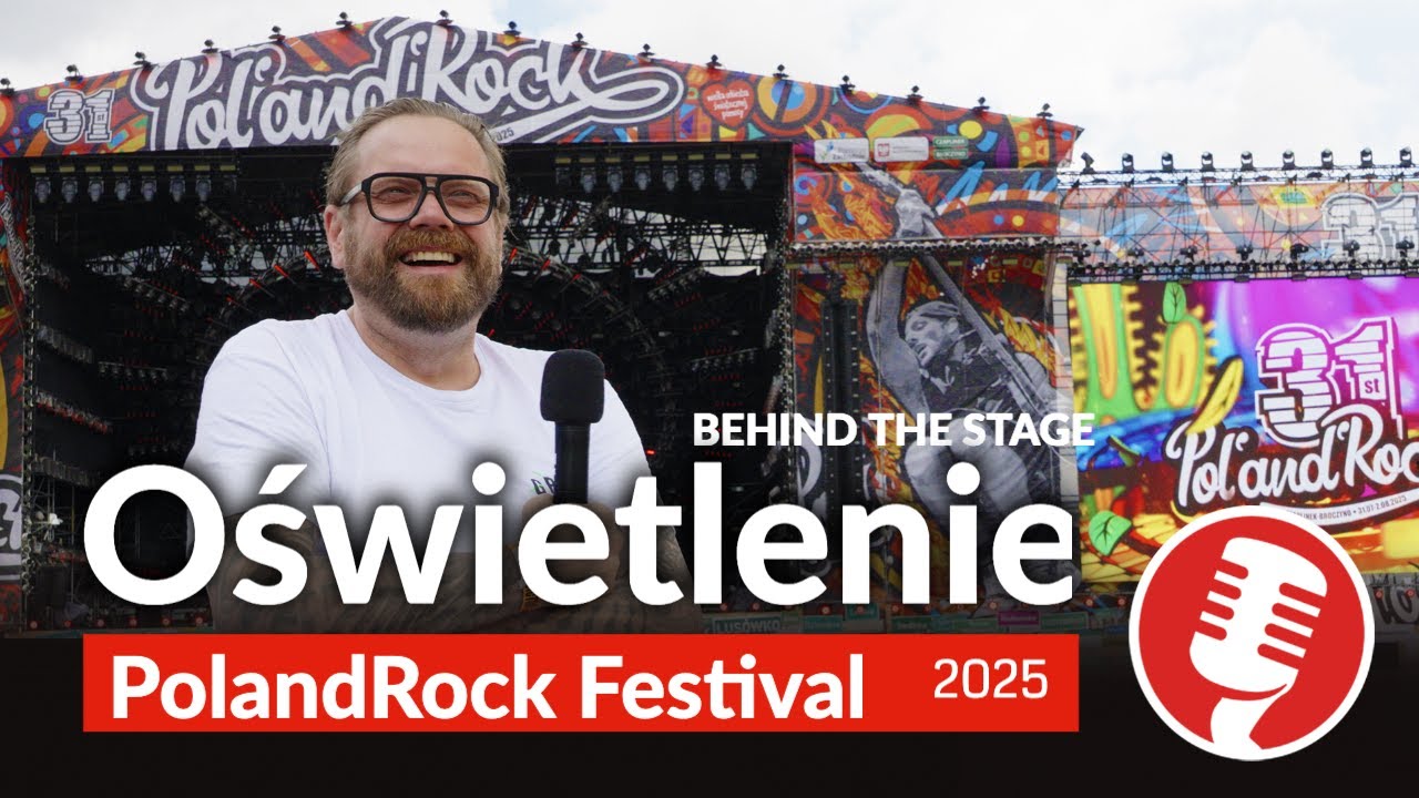 Za kulisami PolandRock 2025: Oświetlenie ACME i bohaterowie z Green Beam Design & ATM System