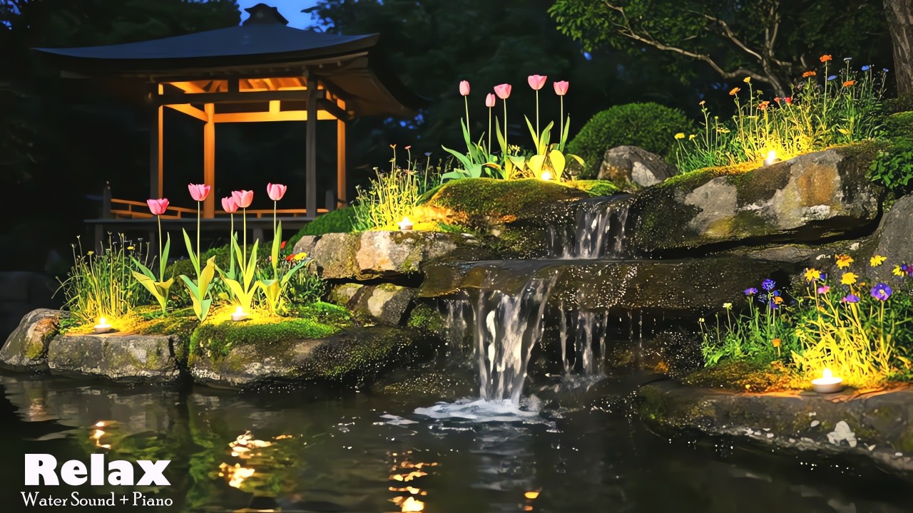 Tranquil Water Sounds with Soft Music 🌿 Emotional Balance & Serenity