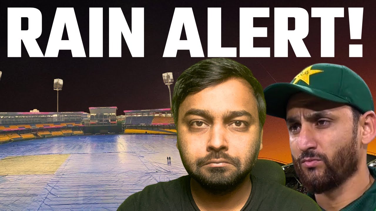 PAK vs NZ Weather Update 🚨 Rain Threat in Colombo? Big Blow for Pakistan in Super 8! 