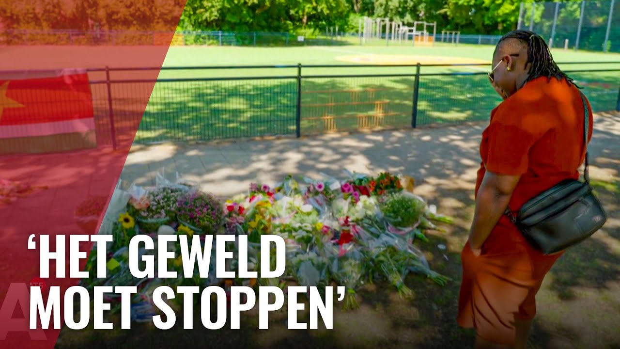 Bloemen en knuffels voor 17-jarige Rivaldo die werd doodgeschoten