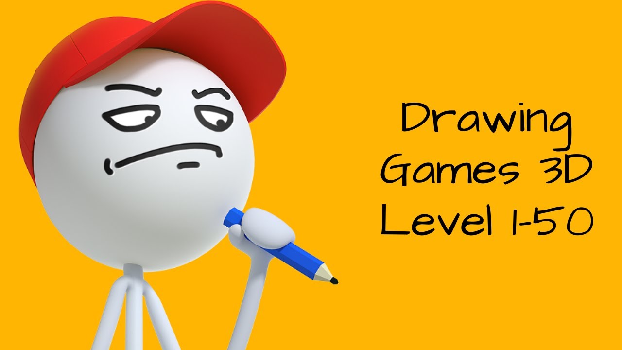 Drawing Games 3D Level 1-50