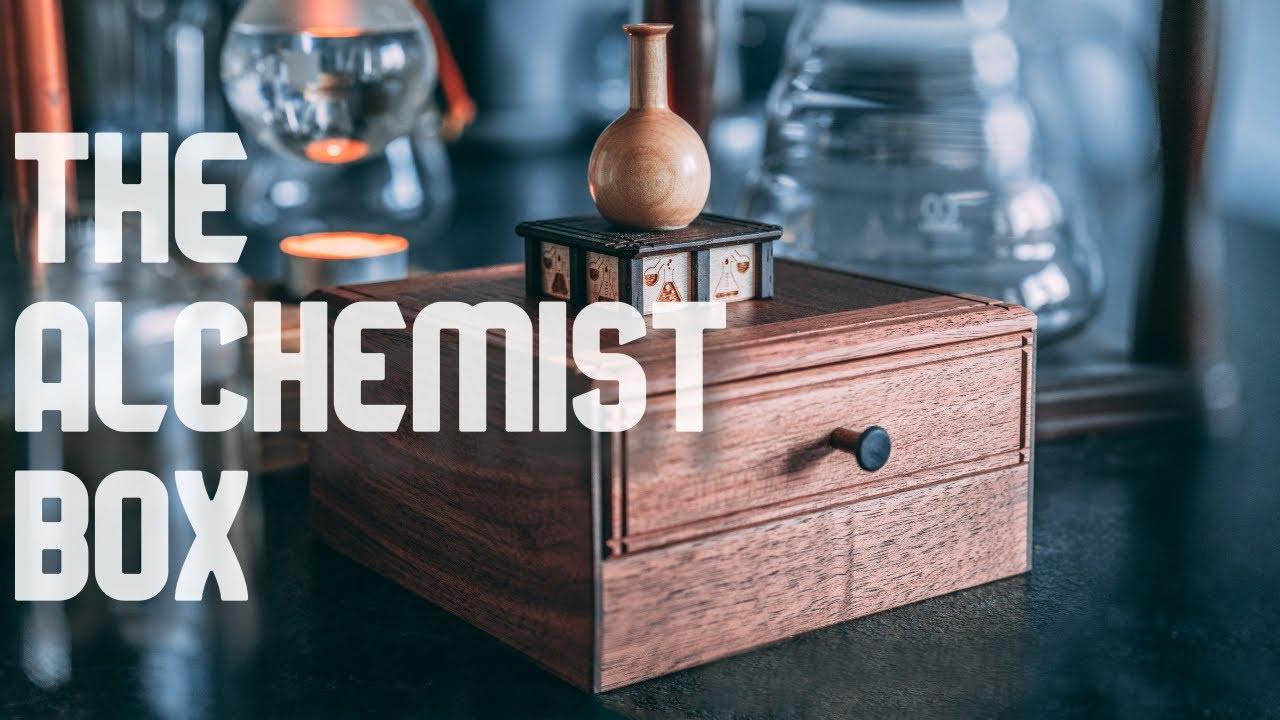 The Alchemist Puzzle Box - Can You Open The Drawer?!
