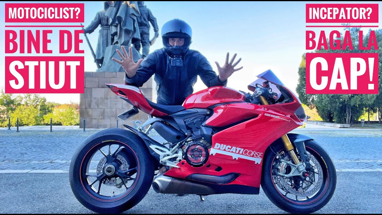 Incepator pe motocicleta / scuter? TOP 10 sfaturi - part 1