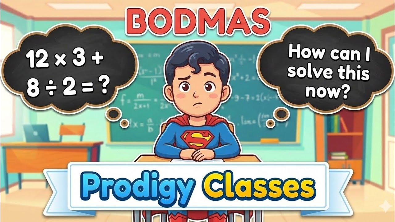 Can You Solve 12 × 3 + 8 ÷ 2? 🦸‍♂️ The Only BODMAS Guide You Need!