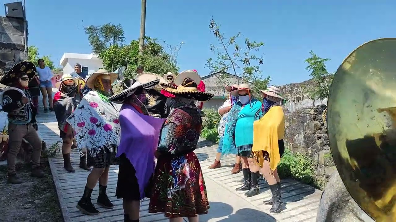Carnaval 2025 Santa María Apipilhuasco Ixhuatlán de Madero, Ver. 08/03/25 P01 #carnaval #tradicion