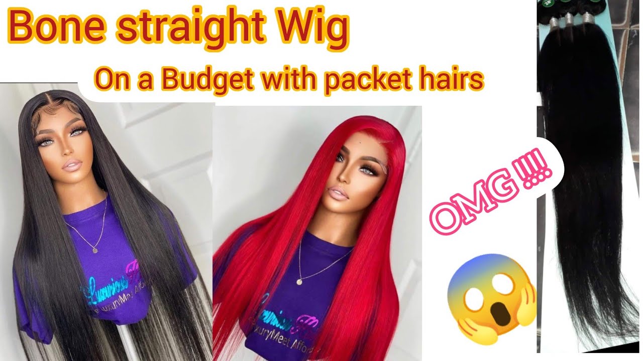 Revealing BEST 8 Packet Blend Hairs for Bone Straight Wigs|Cheap✨ #bonestraighthair #straightwigs