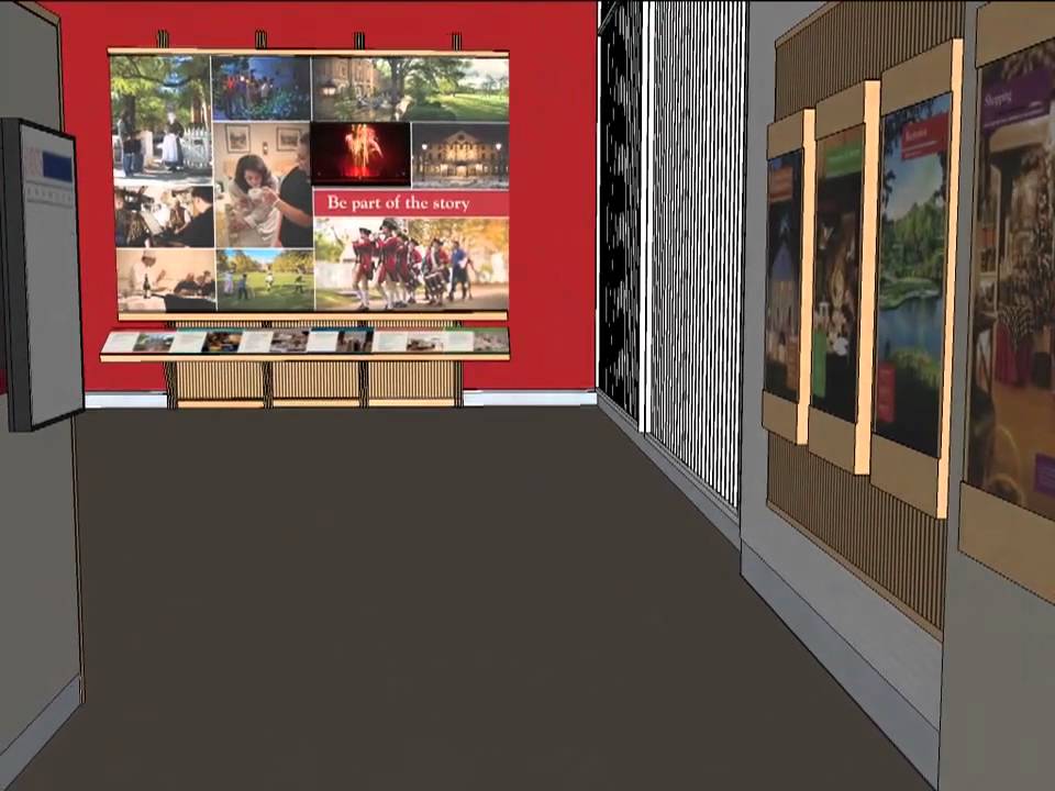 Colonial Williamsburg Visitor Center Walkthrough