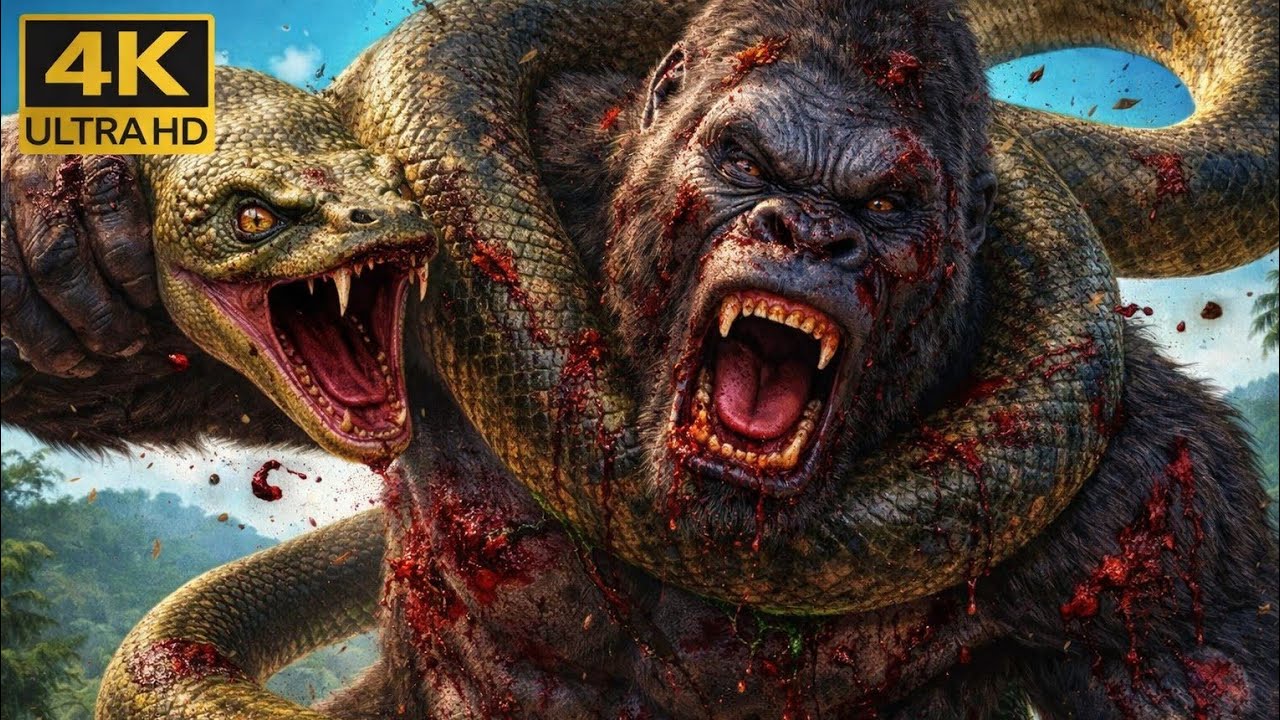 King Kong vs Titanoboa || The Most Dangerous Hunt Yet