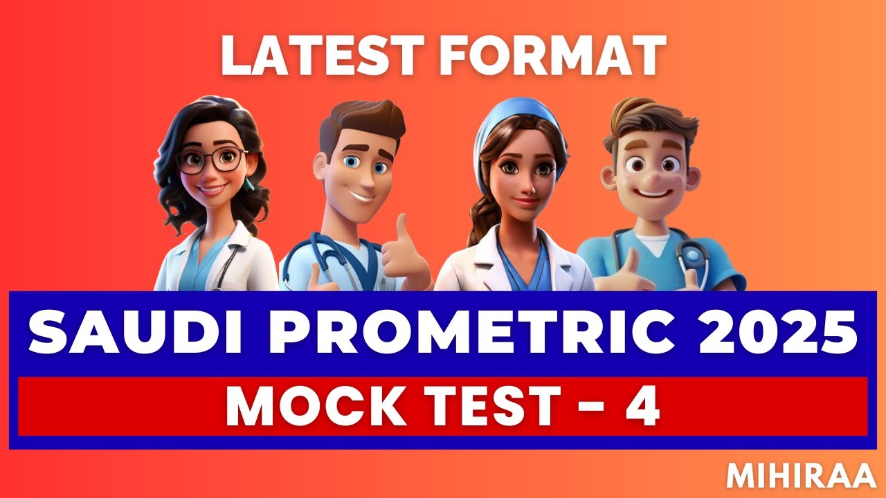 SAUDI PROMETRIC EXAM FOR NURSES - MOCK TEST - 4 | MIHIRAA
