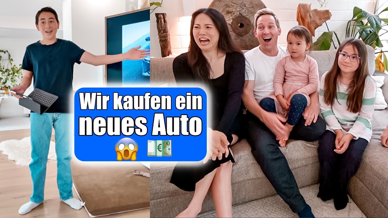 Neues AUTO für meine Familie 😍 Live Reaktion! Es wird der... Familienrat Spezial! Mamiseelen