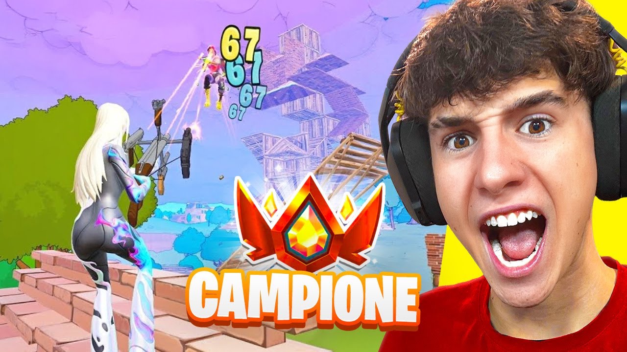 DEVASTO 99% Elite e arrivo CAMPIONE in Ranked rientro!! Fortnite ITA