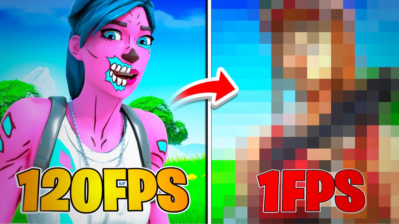 NACH JEDEM KILL WIRD MEINE GRAFIK SCHLECHTER IN FORTNITE 😱 (schrecklich… 🤮)